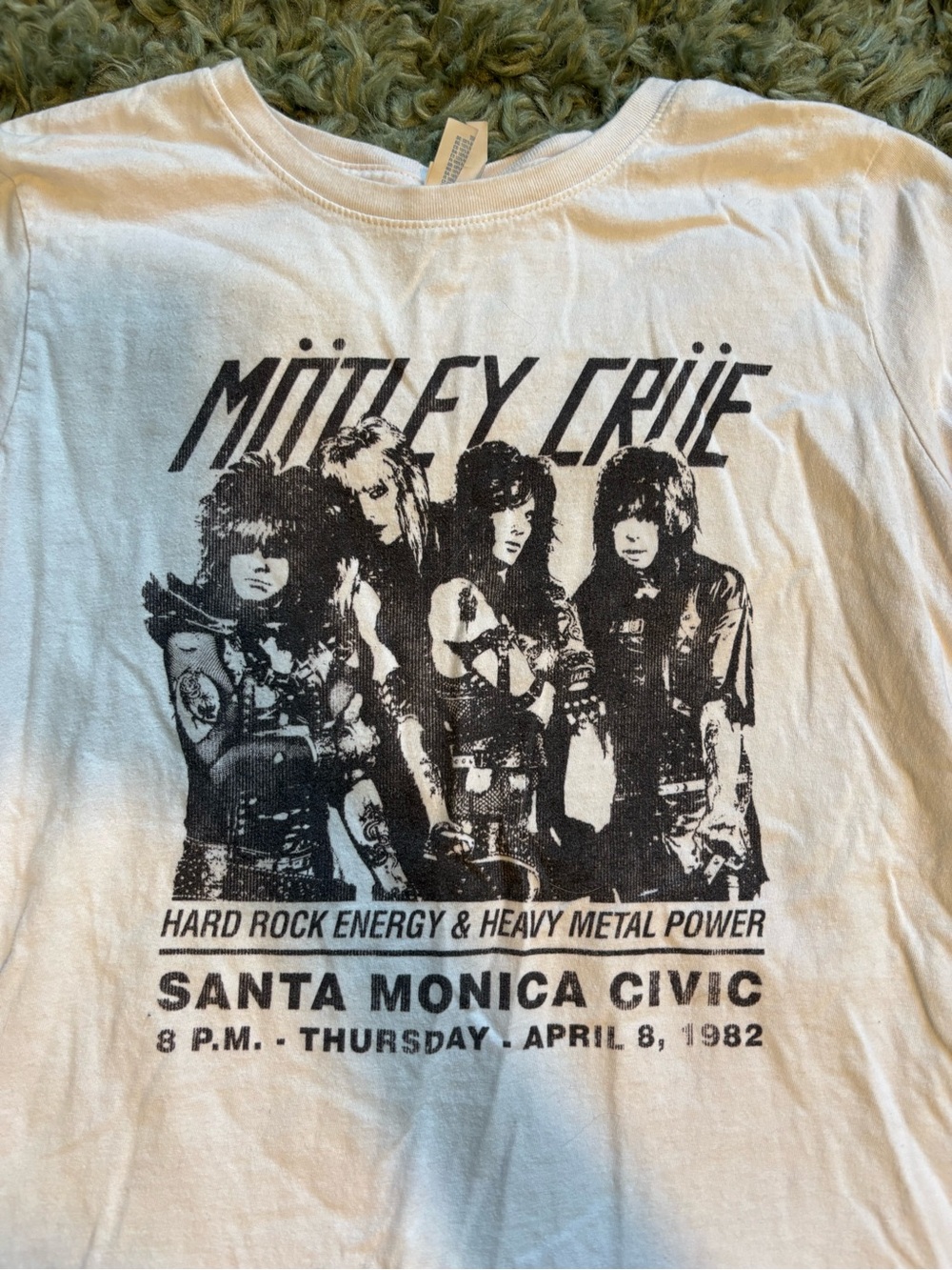 Women’s Mötley Crüe White Tee